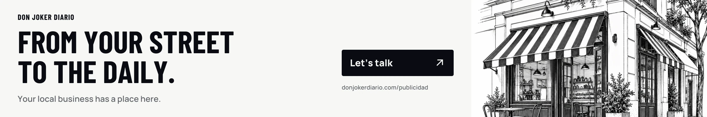 From your street to the daily. Your local business has a place here. Let’s talk.