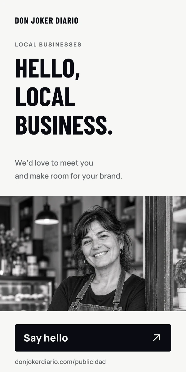 Hello, local business. We’d love to meet you and make room for your brand. Say hello.